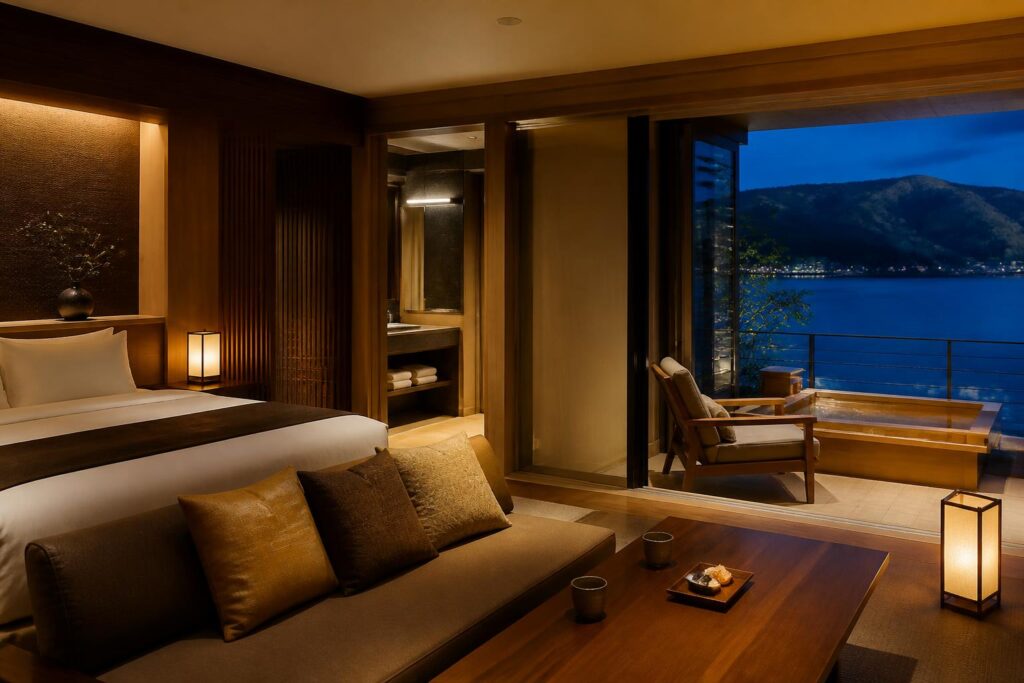 カップルにおすすめの静岡宿泊で楽しむ露天風呂は？