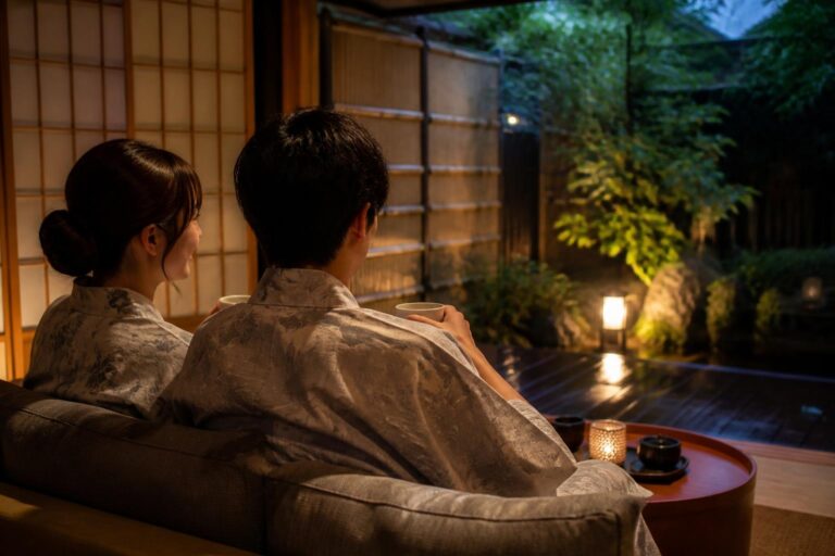 カップルにおすすめの近くの宿は？