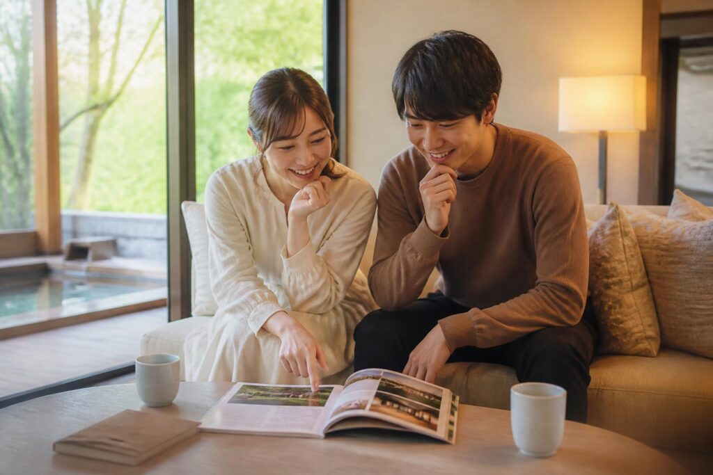 カップルで泊まる宿に荷物預かりサービスはある?